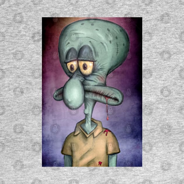 Squidward by matan kohn